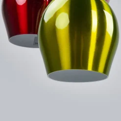 Vibrant - hengelampe med fargete skjermer 5-l.