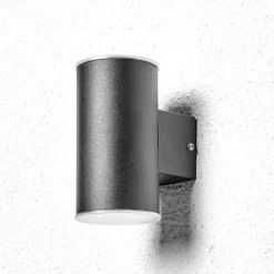 Virkningsfull LED-utevegglampe Morena