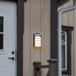 Wally LED solcellelampe med bevegelsessensor