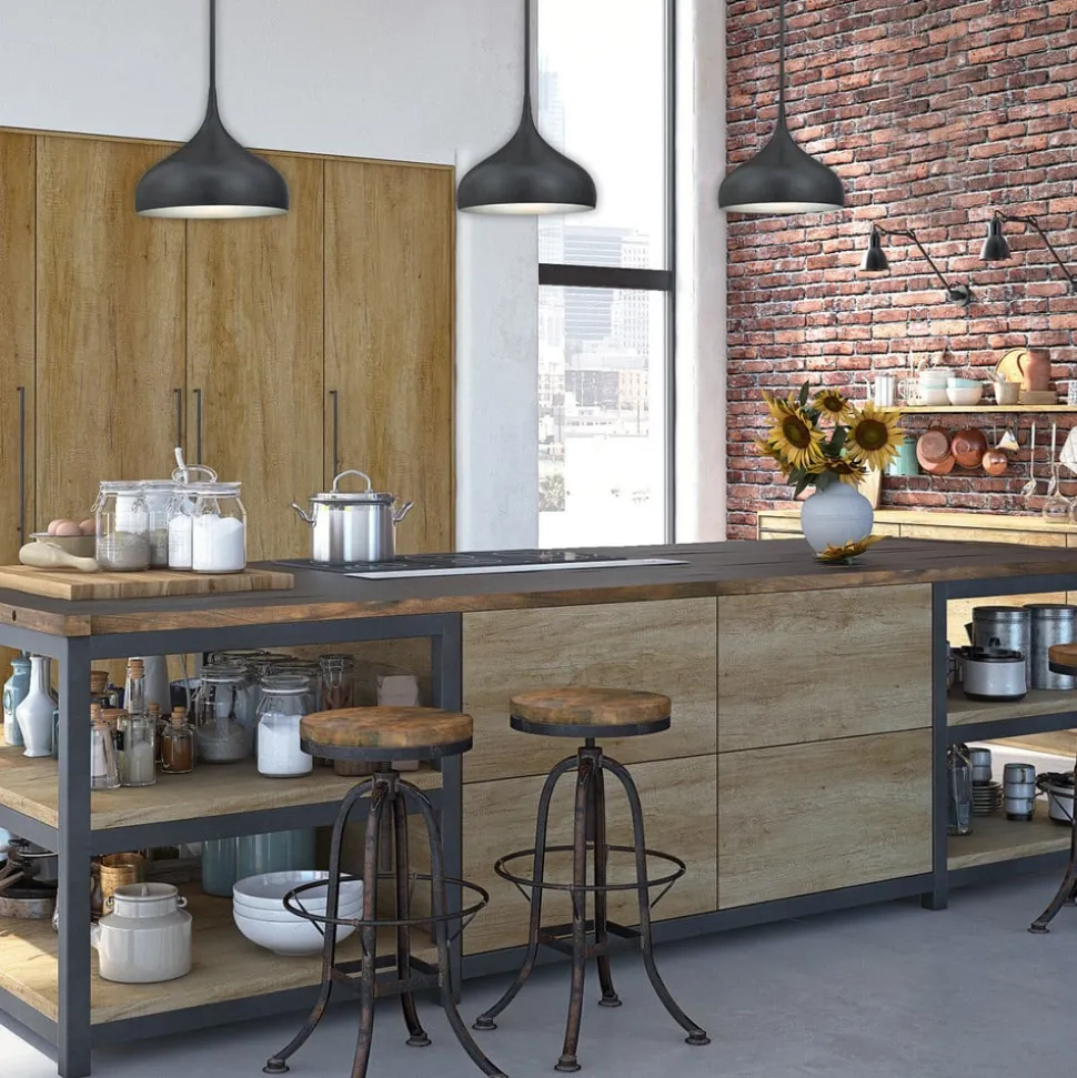 Westinghouse 6329440 hengelampe matt grå/sølv