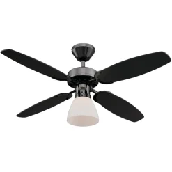 Westinghouse Capitol vifte grafitt, svart