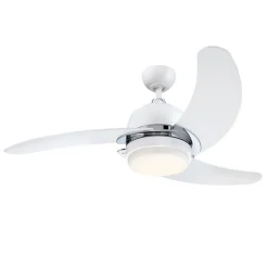 Westinghouse Simone vifte, LED-lampe, hvit