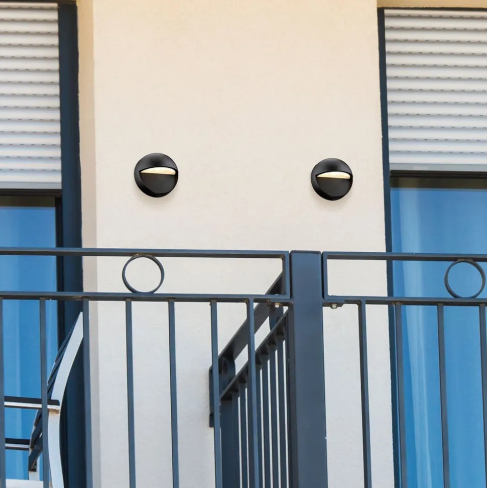 Westinghouse Winslett LED-vegglampe dimbar, svart