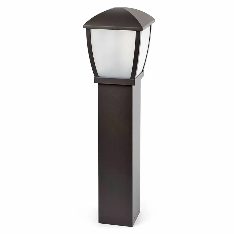 Wilma gatelykt i aluminium