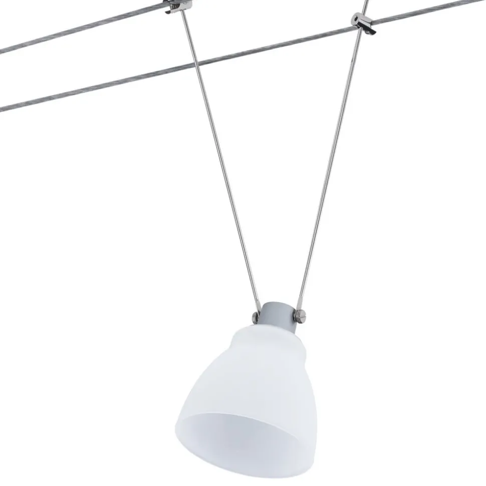 Wolbi glasskjerm i hvitt