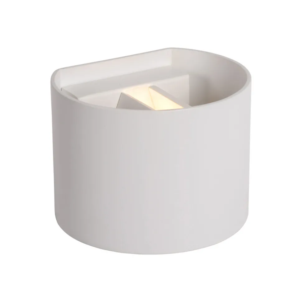 Xio LED-vegglampe, bredde 13 cm, hvit