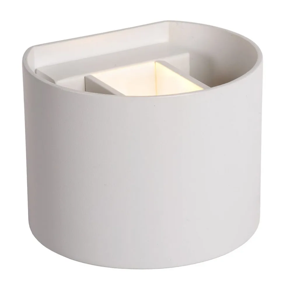 Xio LED-vegglampe, bredde 13 cm, hvit