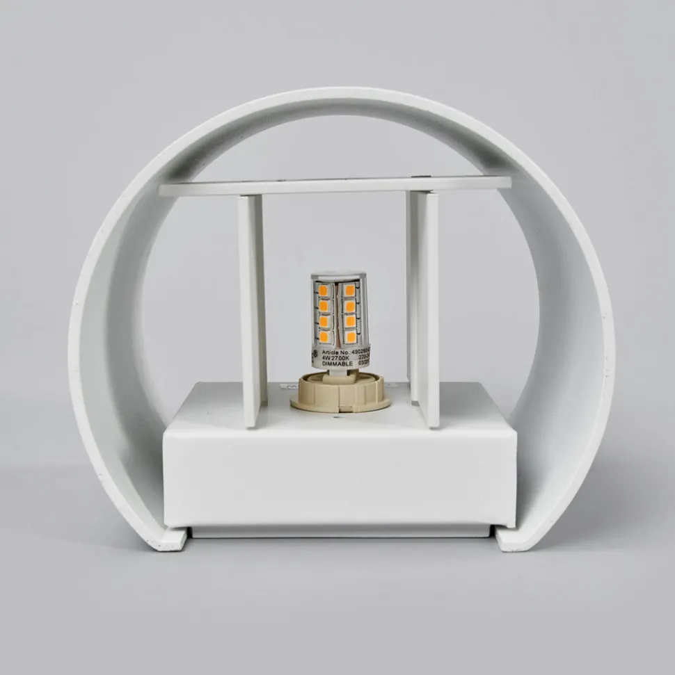 Xio LED-vegglampe, bredde 13 cm, hvit