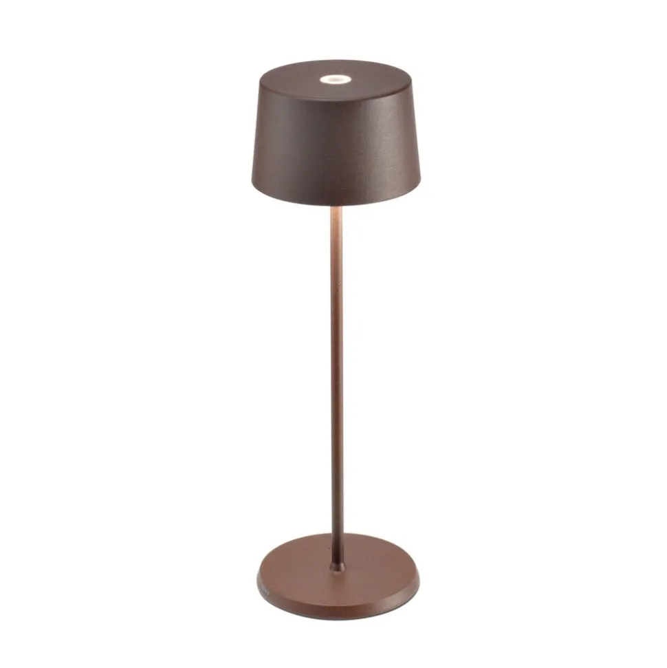 Zafferano Olivia 3K bordlampe IP65 corten