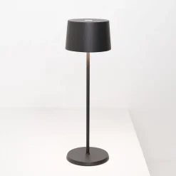 Zafferano Olivia 3K bordlampe IP65 grå