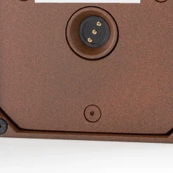 Zafferano Poldina LED-bordlampe med oppladbart batteri, matt, brun