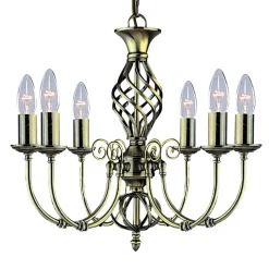 ZANZIBAR imponerende lysekrone, 6-l..