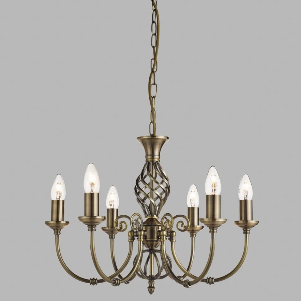 ZANZIBAR imponerende lysekrone, 6-l..